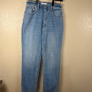 Abercrombie & Fitch Light Blue High Rise Jeans